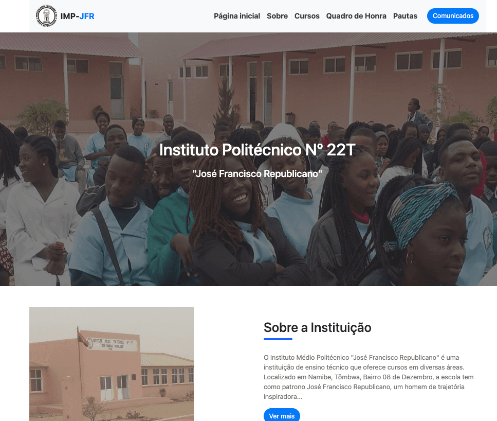 Website Institucional